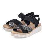 náhled Dámské sandály RIEKER 69269-00 černá S6