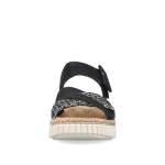 náhled Dámské sandály RIEKER 69269-00 černá S6