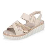 náhled Dámské sandály RIEKER 69269-60 béžová S6