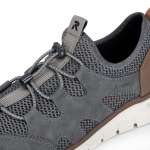 náhled Pánské tenisky RIEKER B6678-45 šedá S6