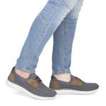 náhled Pánské tenisky RIEKER B9656-45 šedá S6