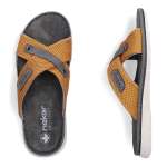 náhled Pánské nazouváky RIEKER 21340-68 žlutá S6