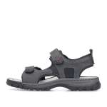 náhled Pánské sandály RIEKER 25055-00 černá S6