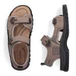 náhled Pánské sandály RIEKER 25055-64 béžová S6