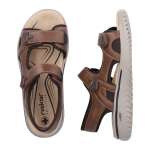 náhled Pánské sandály RIEKER 26455-22   BROWN   F/S6