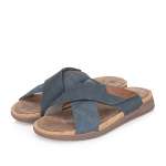 náhled Pánské nazouváky RIEKER 27070-14 modrá S6