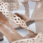 náhled Dámské sandály RIEKER 41055-62 béžová S6