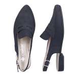 náhled Dámské lodičky RIEKER 43170-14 modrá S6