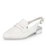 detail Dámské lodičky RIEKER 43170-60 béžová S6