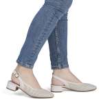 náhled Dámské lodičky RIEKER 43458-60 béžová S6