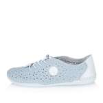 náhled Dámské polobotky RIEKER 43656-12 modrá S6