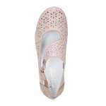 náhled Dámské baleríny RIEKER 43666-64 béžová S6