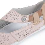 náhled Dámské baleríny RIEKER 43666-64 béžová S6