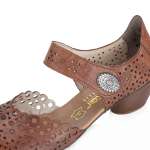 náhled Dámské lodičky RIEKER 43753-22 hnědá S6