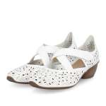 náhled Dámské lodičky RIEKER 43773-80 bílá S6