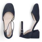 náhled Dámské lodičky RIEKER 44762-14 modrá S6