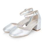 náhled Dámské lodičky RIEKER 44762-90 stříbrná S6