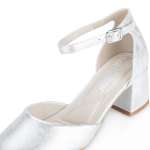 náhled Dámské lodičky RIEKER 44762-90 stříbrná S6