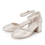 náhled Dámské lodičky RIEKER 44762-91 zlatá S6