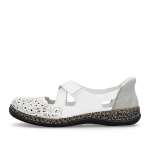 náhled Dámské baleríny RIEKER 46352-80 bílá S6