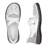 náhled Dámské baleríny RIEKER 46352-80 bílá S6