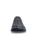 náhled Dámské nazouváky RIEKER 46376-14 modrá S6