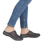 náhled Dámské nazouváky RIEKER 46376-14 modrá S6