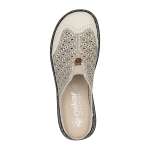 náhled Dámské nazouváky RIEKER 46376-60 béžová S6