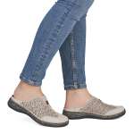 náhled Dámské nazouváky RIEKER 46376-60 béžová S6