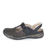 náhled Dámské sandály RIEKER 46397-00   BLACK   F/S6