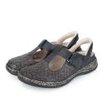 náhled Dámské sandály RIEKER 46397-00   BLACK   F/S6