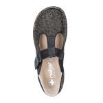 náhled Dámské sandály RIEKER 46397-00   BLACK   F/S6