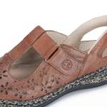 náhled Dámské sandály RIEKER 46397-22 hnědá S6