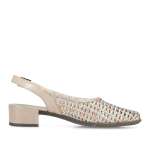 náhled Dámské lodičky RIEKER 47078-90 zlatá S6