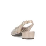 náhled Dámské lodičky RIEKER 47078-90 zlatá S6