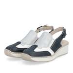 náhled Dámské sandály RIEKER 48757-90 modrá S6