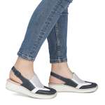 náhled Dámské sandály RIEKER 48757-90 modrá S6