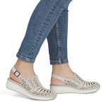 náhled Dámské sandály RIEKER 48763-60 béžová S6