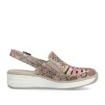 náhled Dámské sandály RIEKER 48763-90 béžová S6