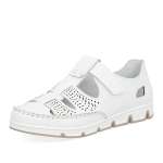 detail Dámské sandály RIEKER 49958-81 bílá S6