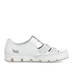 náhľad Dámske sandále RIEKER 49958-81 biela S6