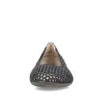 náhled Dámské baleríny RIEKER 51960-00 černá S6