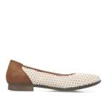 náhled Dámské baleríny RIEKER 51960-60 béžová S6