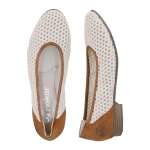 náhled Dámské baleríny RIEKER 51960-60 béžová S6