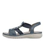 náhled Dámské sandály RIEKER 60452-12 modrá S6