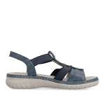 náhled Dámské sandály RIEKER 60452-12 modrá S6