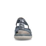 náhled Dámské sandály RIEKER 60452-12 modrá S6