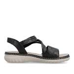 náhled Dámské sandály RIEKER 60464-00 černá S6