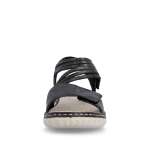 náhled Dámské sandály RIEKER 60464-00 černá S6