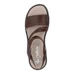 náhled Dámské sandály RIEKER 60464-22 hnědá S6